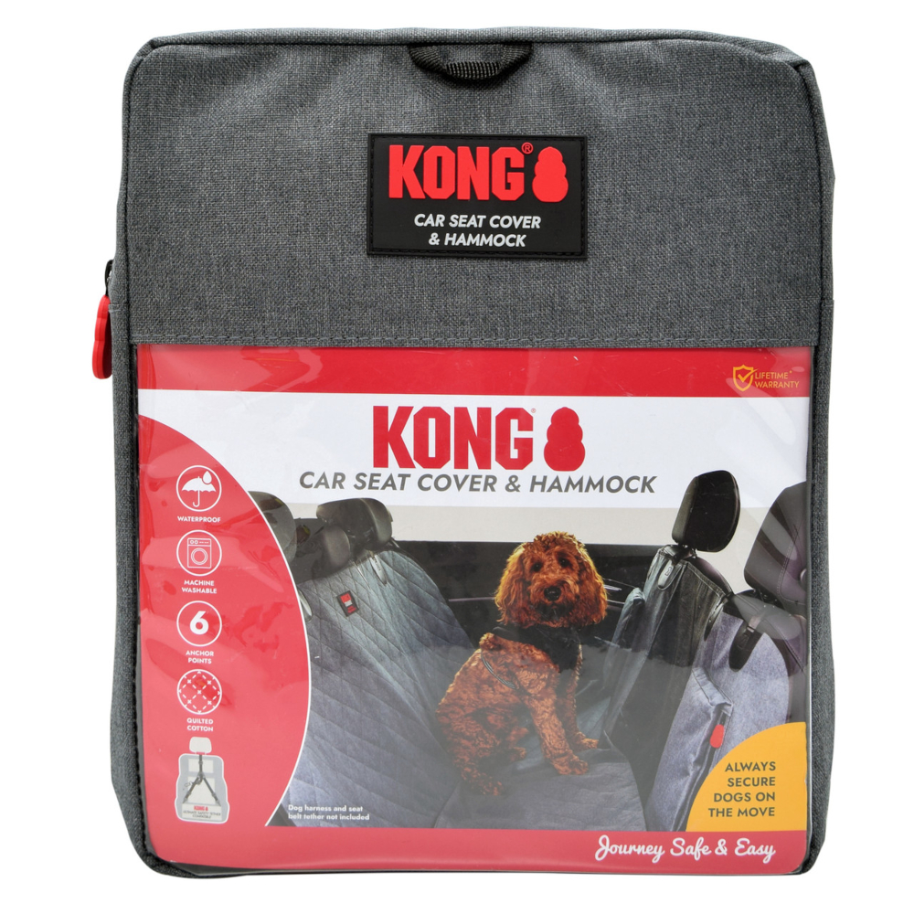 KONG Autoschutzdecke, grau - L 32,5 x B 29,5 x H 9 cm von Kong