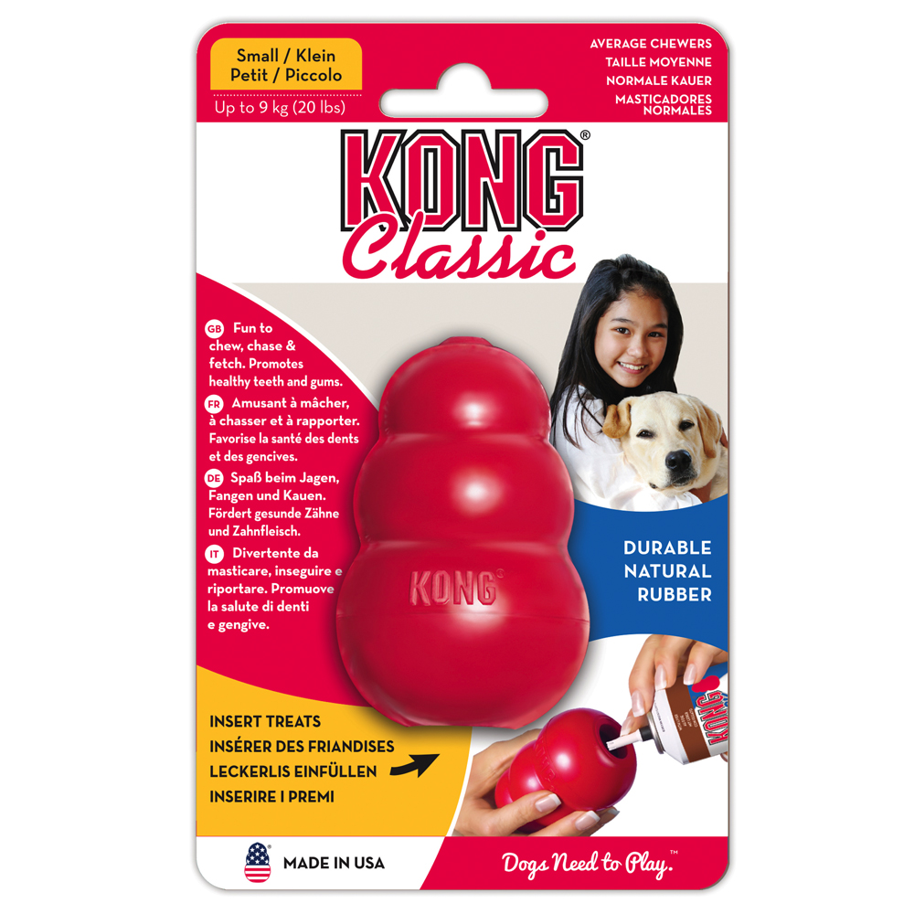 KONG Classic Small - Small, ca. 7cm von Kong