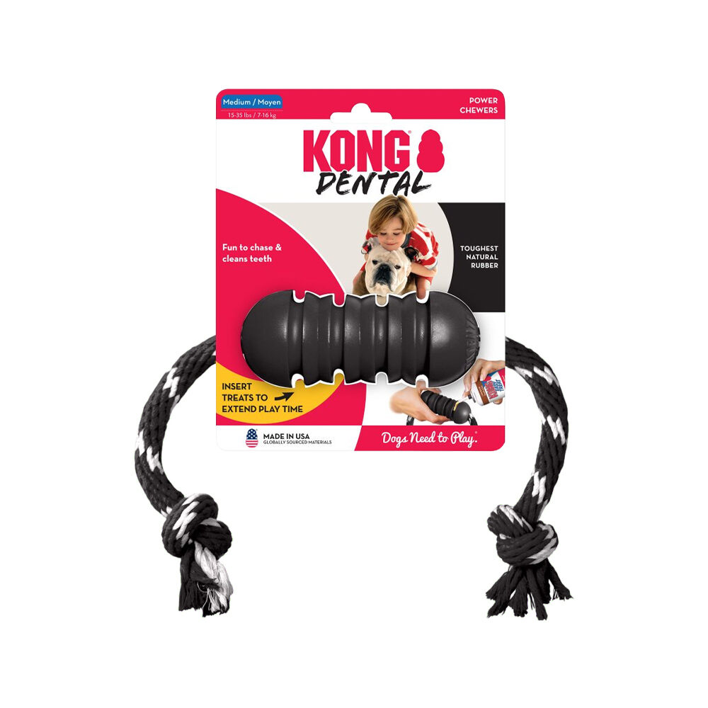 KONG Extreme Dental mit Seil - 48 cm von Kong