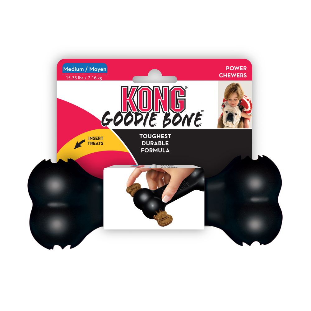 KONG Extreme Goodie Bone - 2 Stück im Sparset (M 6,5 cm) KONG Extreme Goodie Bone - 2 Stück im Sparset (M 6,5 cm) von Kong