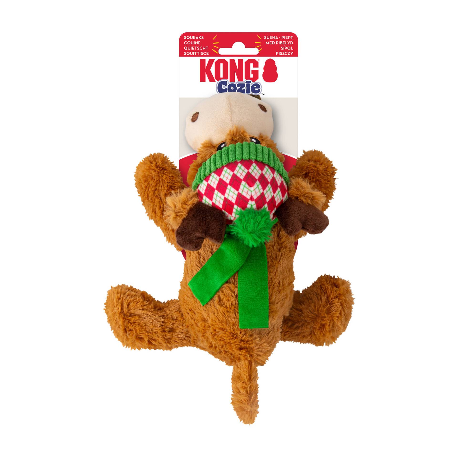 KONG Holiday Cozie Rentier von Kong
