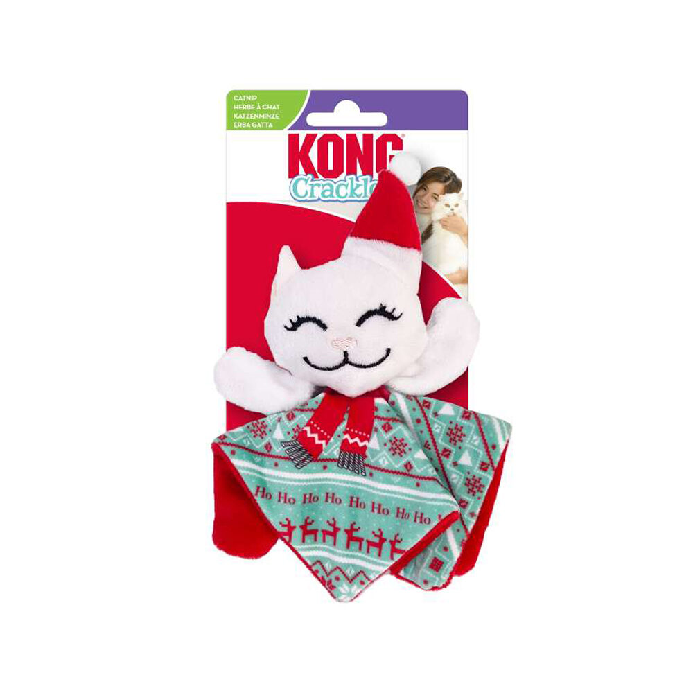 KONG Holiday Crackles Santa Kitty von Kong