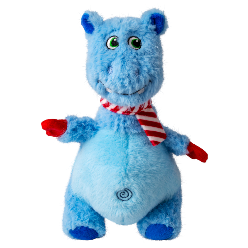 KONG Holiday Knots Belly Hippo - Größe M: L 12,7 x B 20,32 x H 26,04 cm KONG Holiday Knots Belly Hippo - Größe M: L 12,7 x B 20,32 x H 26,04 cm von Kong