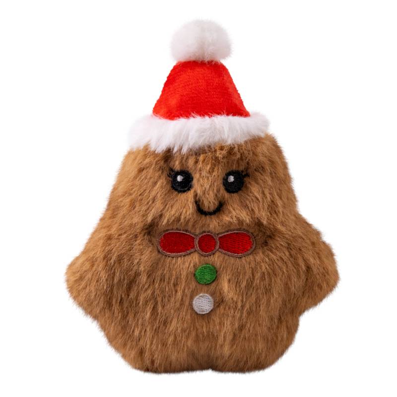 KONG Holiday Snuzzles Mini Lebkuchenmann - Größe XS: L 14 x B 10 x H 4 cm KONG Holiday Snuzzles Mini Lebkuchenmann - Größe XS: L 14 x B 10 x H 4 cm von Kong
