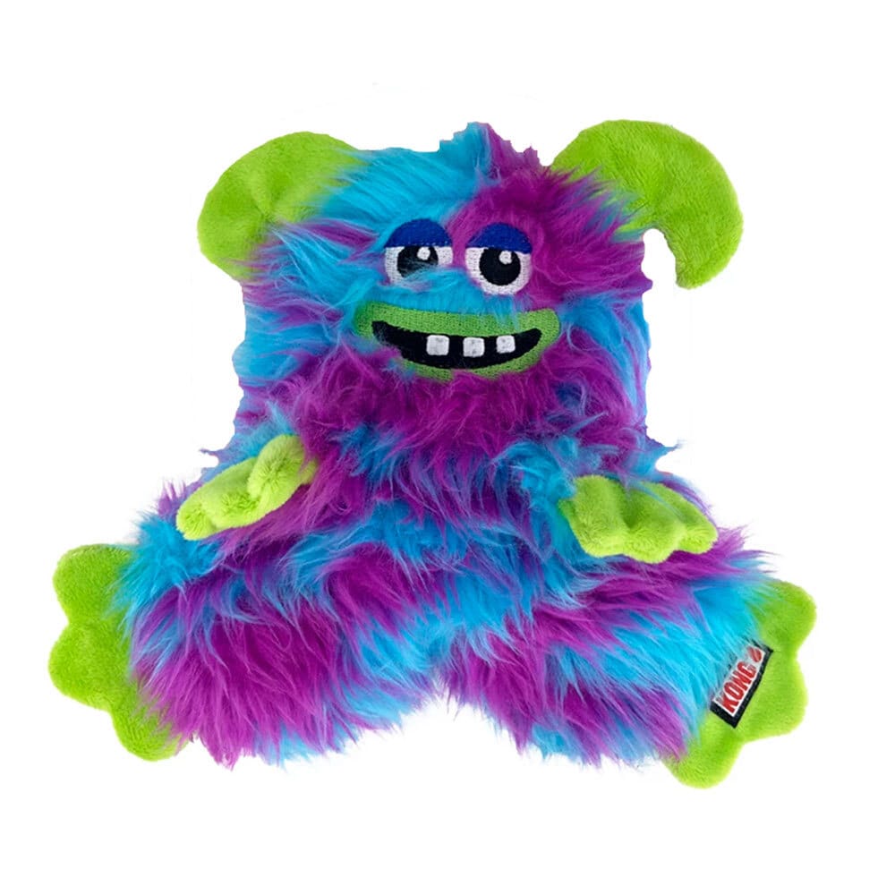 KONG Hunde-Plüschspielzeug Frizzles Razzle bunt, Maße: ca. 22 x21 cm von Kong