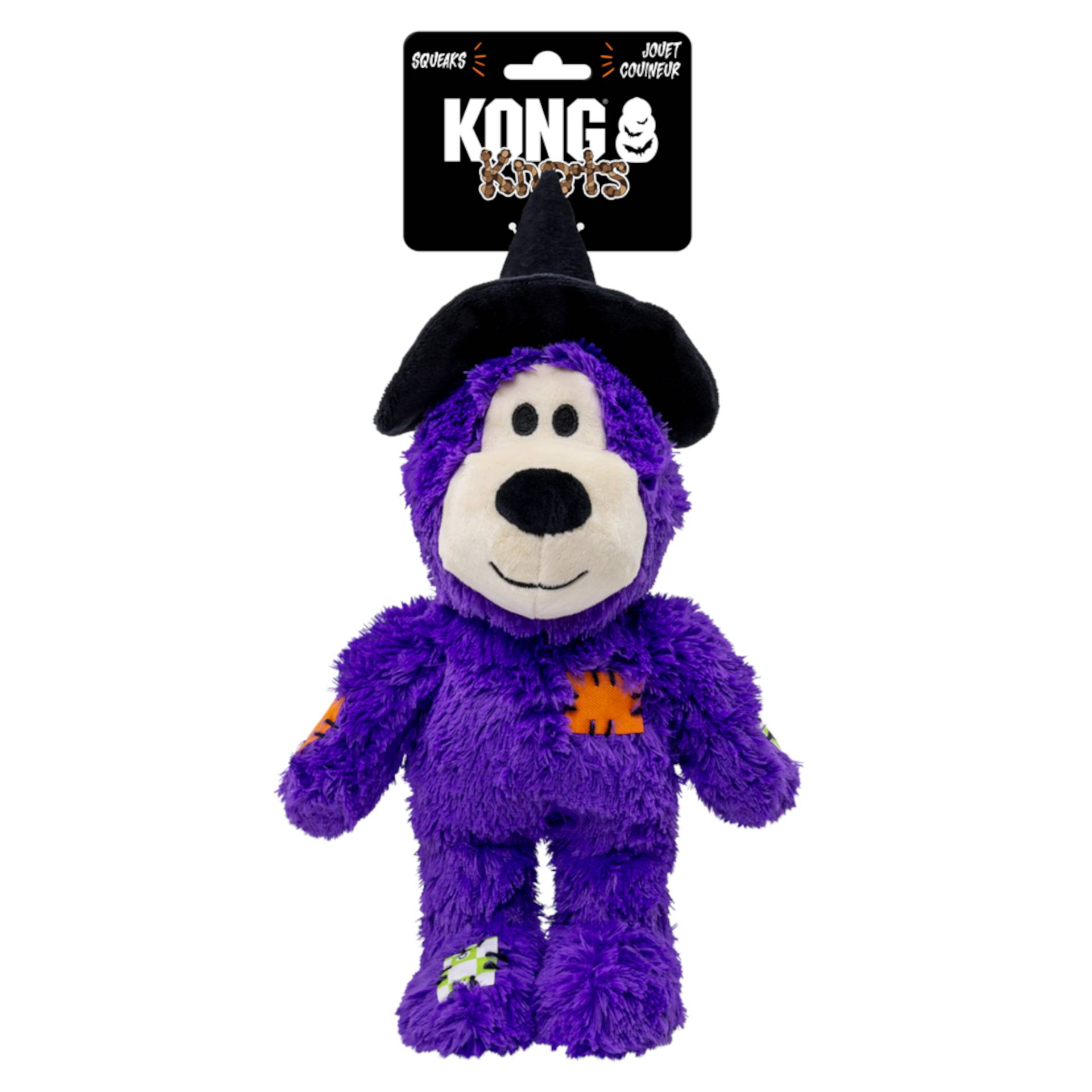 KONG Hundespielzeug WildKnots Halloween Hexen-Bär, lila - ca. L 25,5 x B 23 x H 8 cm KONG Hundespielzeug WildKnots Halloween Hexen-Bär, lila - ca. L 25,5 x B 23 x H 8 cm von Kong