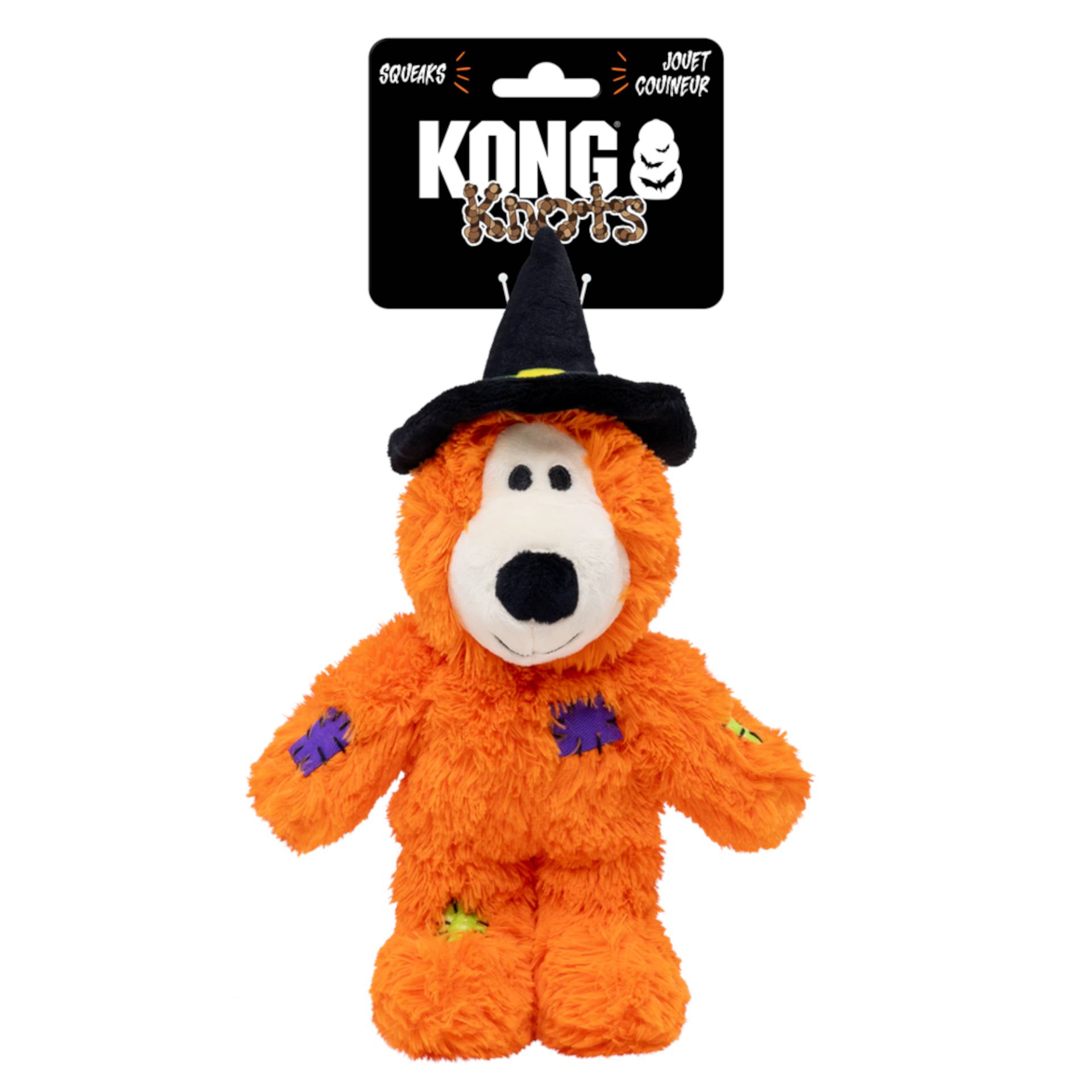 KONG Hundespielzeug WildKnots Halloween Hexen-Bär, orange - ca. L 22 x B 12 x H 18 cm KONG Hundespielzeug WildKnots Halloween Hexen-Bär, orange - ca. L 22 x B 12 x H 18 cm von Kong