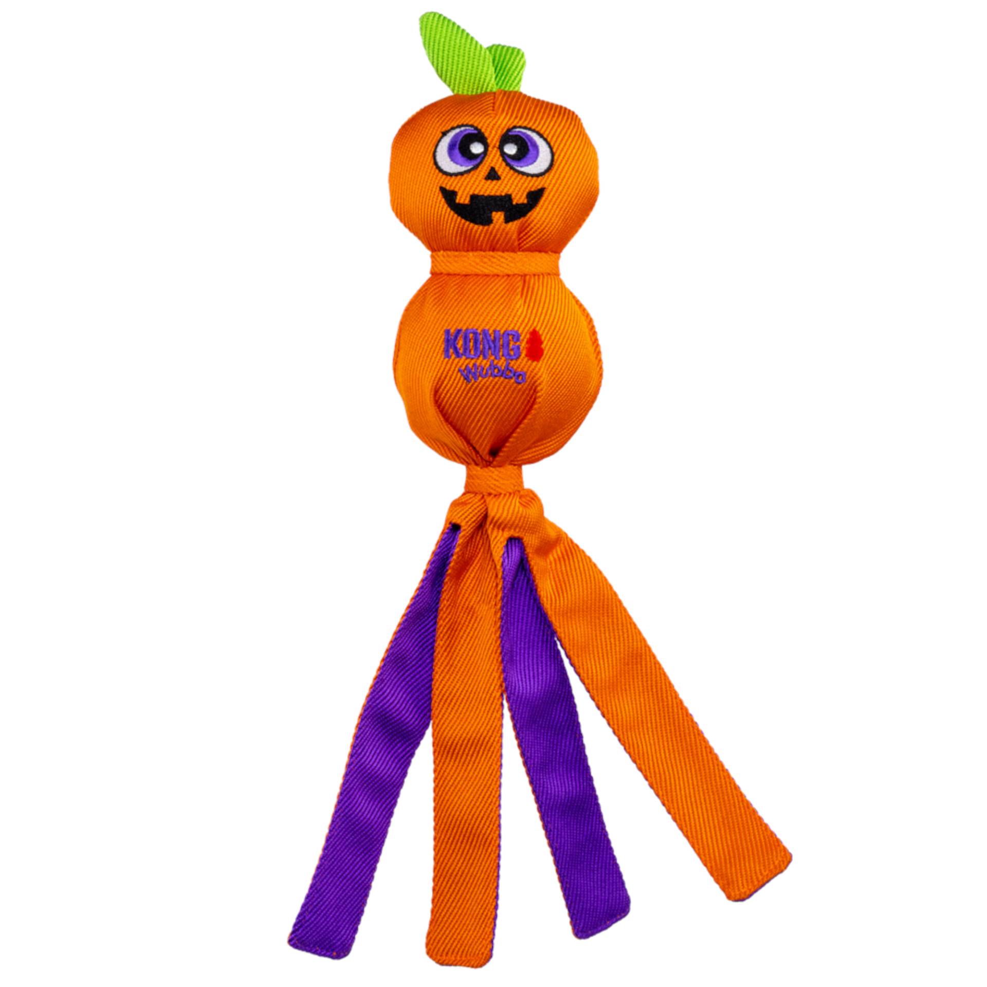 KONG Hundespielzeug Wubba® Halloween Jack-O-Lantern - ca. L 37 x B 9 x H 9 cm von Kong