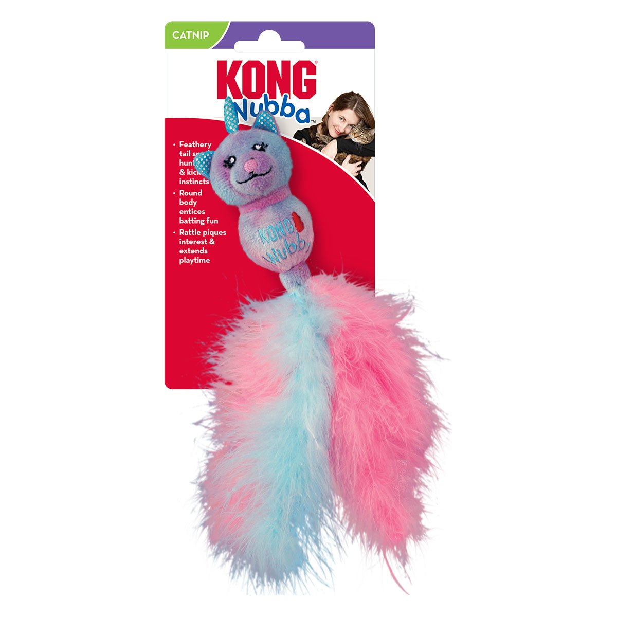 KONG Katzenspielzeug mit Katzenminze - Wubba Caticorn KONG Katzenspielzeug mit Katzenminze - Wubba Caticorn von Kong