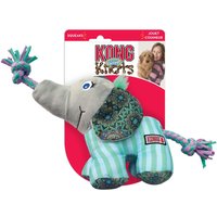 KONG Knots Carnival Elephant - L 9 x B 17 x H 13 cm (Größe S/M) von Kong