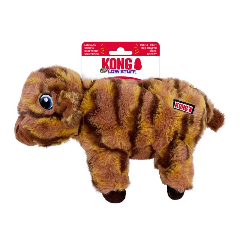 KONG Low Stuff Stripes Kuh Hundespielzeug M von Kong