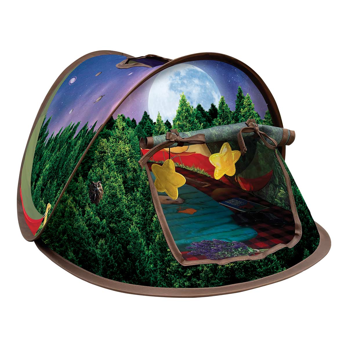 KONG Play Spaces Glamping Zelt mit Katzenminze von Kong