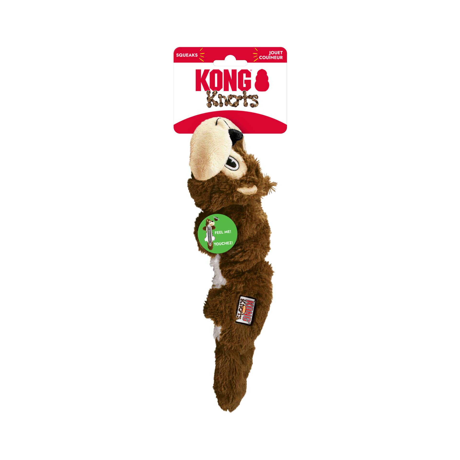 KONG Scrunch Knot Eichhörnchen - S/M KONG Scrunch Knot Eichhörnchen - S/M von Kong