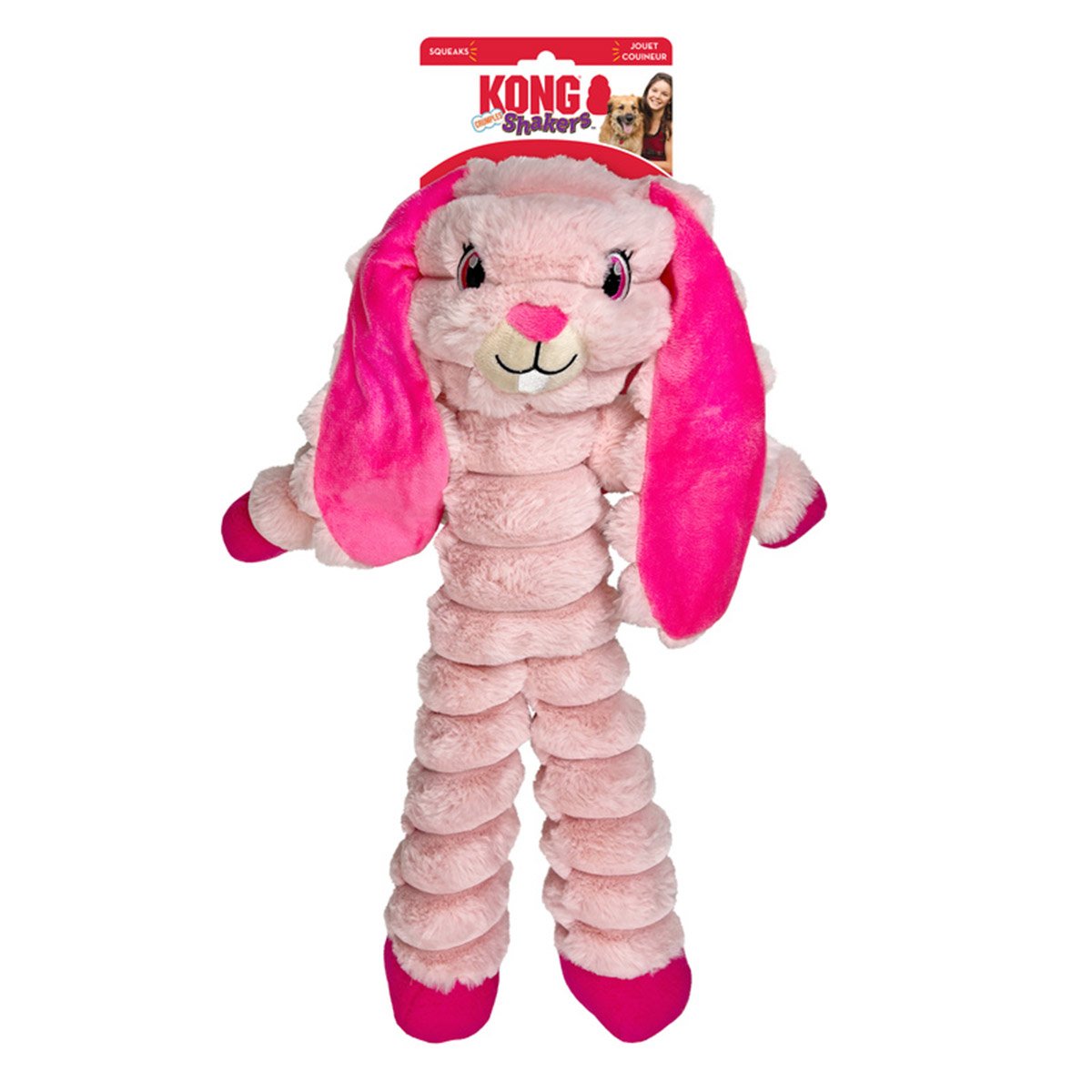 KONG Shakers Crumples Hase Hundespielzeug XL von Kong