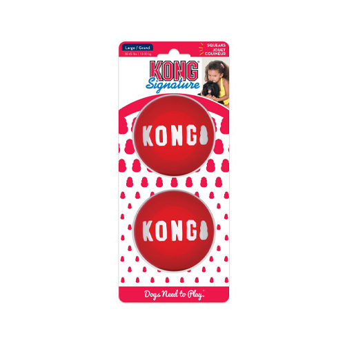 KONG Signature Ball - 2 Stück - M KONG Signature Ball - 2 Stück - M von Kong