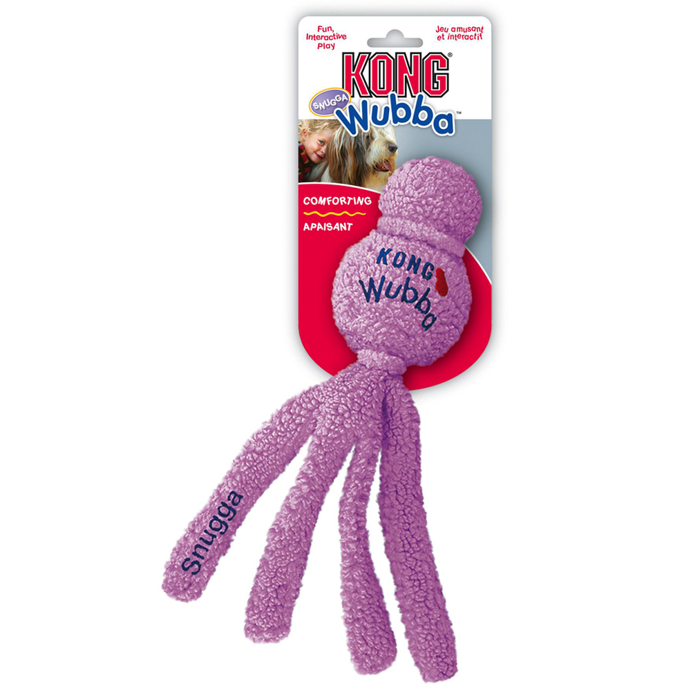 KONG Snugga Wubba - S: ca. H 23 x B 6,5 x T 6,5 cm von Kong