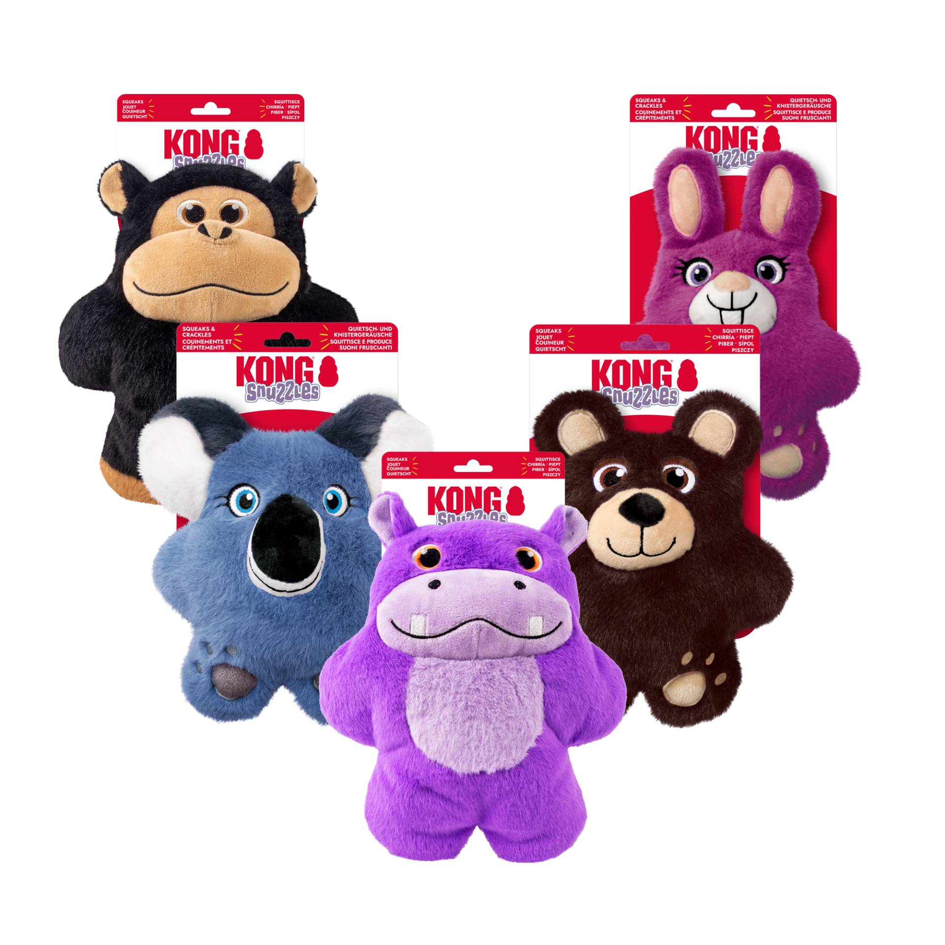 KONG Snuzzles - Hippo KONG Snuzzles - Hippo von Kong