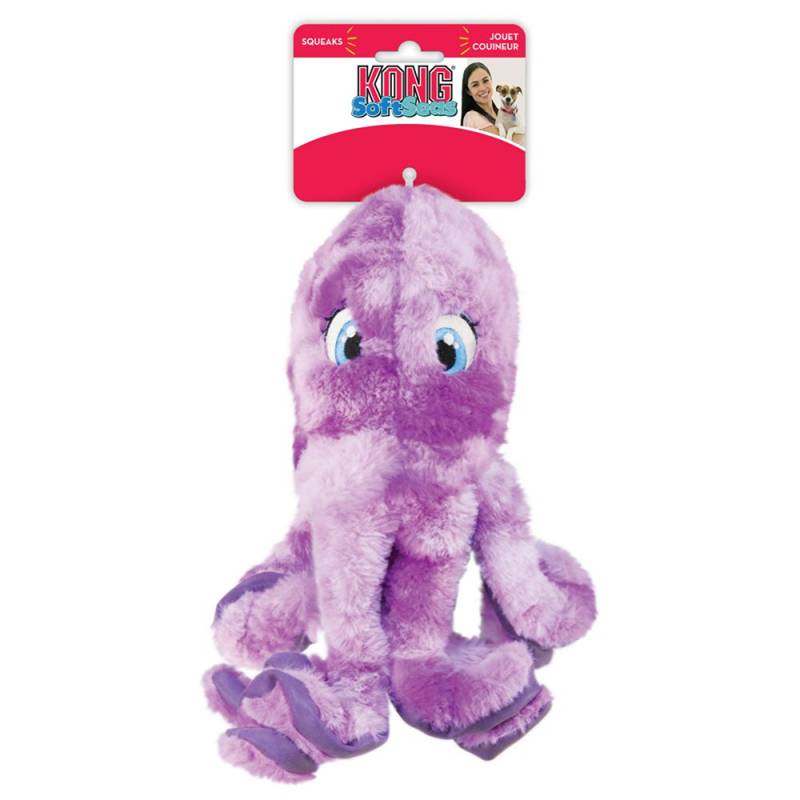 KONG SoftSeas Octopus - Gr. L: Ø 27,3 x H 8,9 cm von Kong