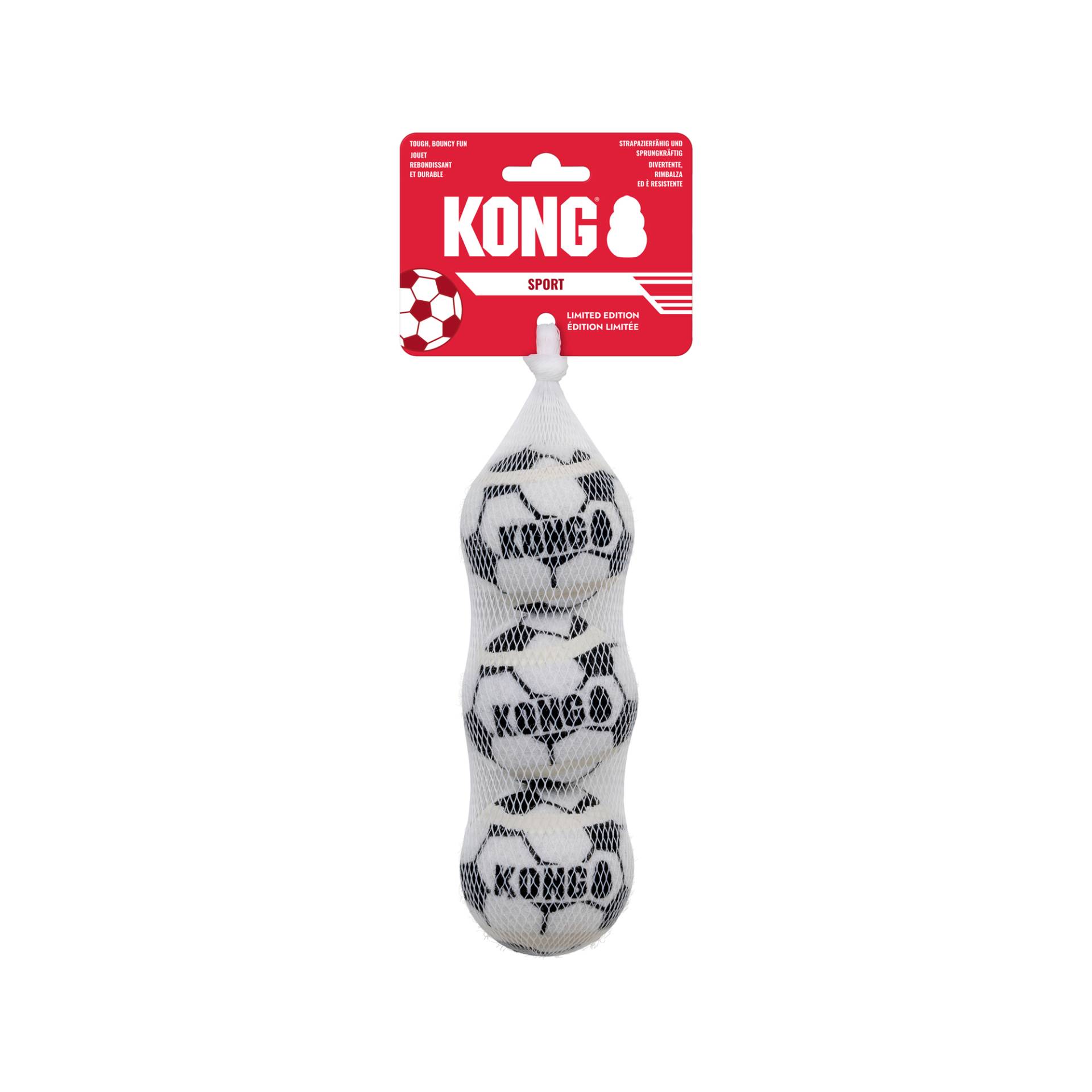 KONG Sport Soccer Ball - L - 2 Stück von Kong