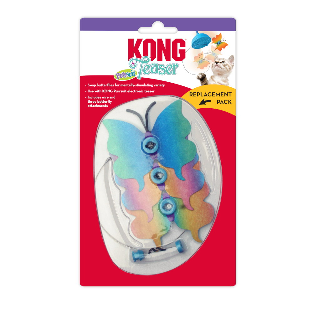 KONG Teaser Purrsuit Schmetterling - Zubehör: Ersatzpackung KONG Teaser Purrsuit Schmetterling - Zubehör: Ersatzpackung von Kong