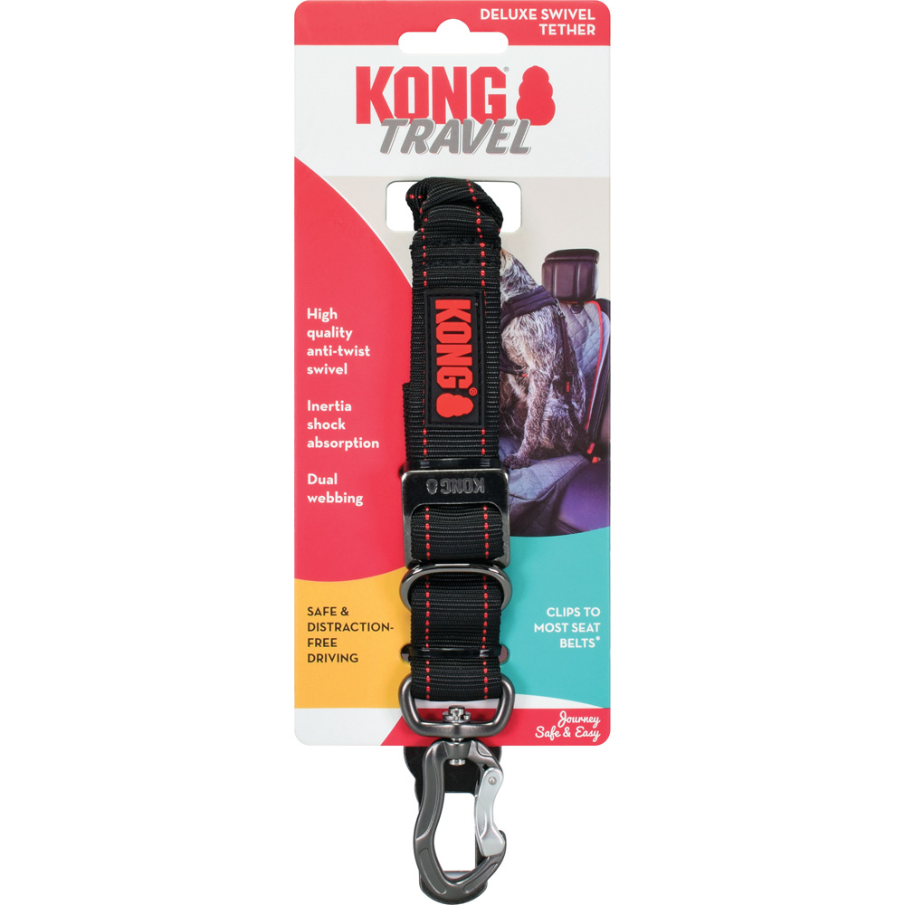 KONG Travel Deluxe Schwenkbarer Haltegurt - ca. L 130 cm KONG Travel Deluxe Schwenkbarer Haltegurt - ca. L 130 cm von Kong