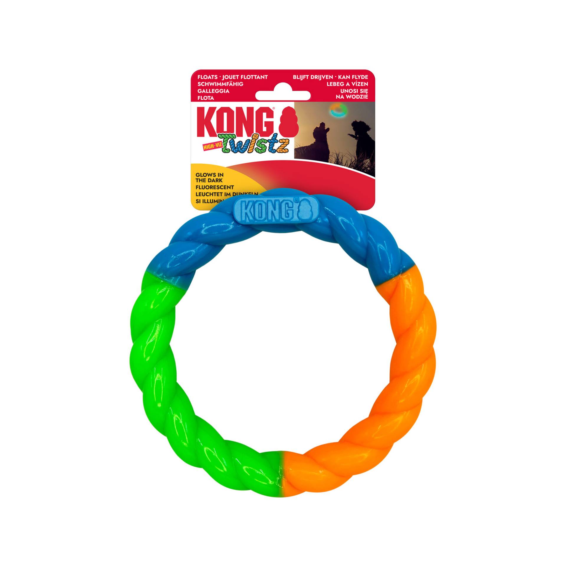 KONG Twistz High-Viz Ring von Kong