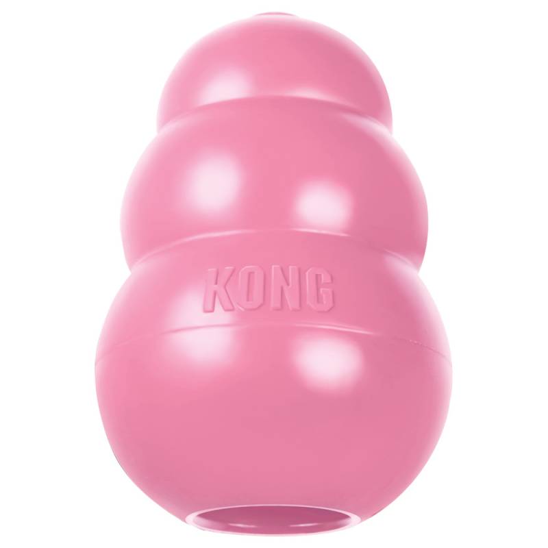 KONG Welpenspielzeug - L, pink von Kong