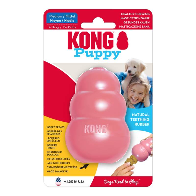 KONG Welpenspielzeug - M, pink KONG Welpenspielzeug - M, pink von Kong