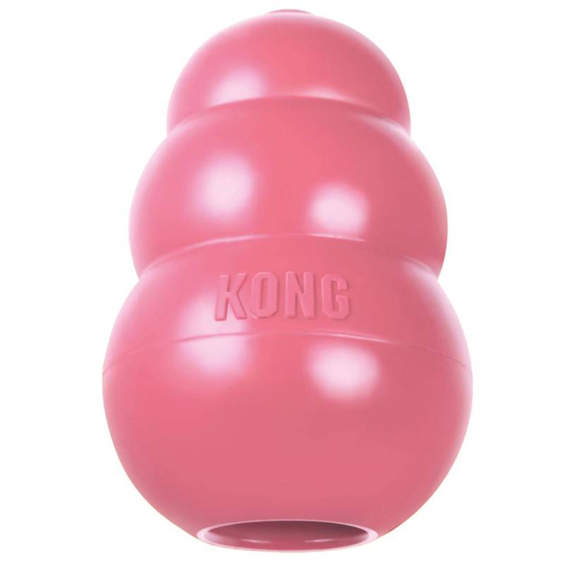 KONG Welpenspielzeug - M, pink von Kong
