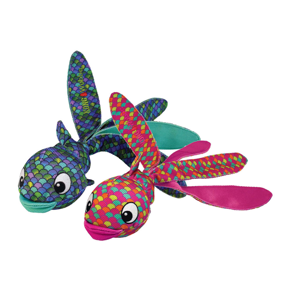 KONG Wubba Finz - Rosa - Small von Kong