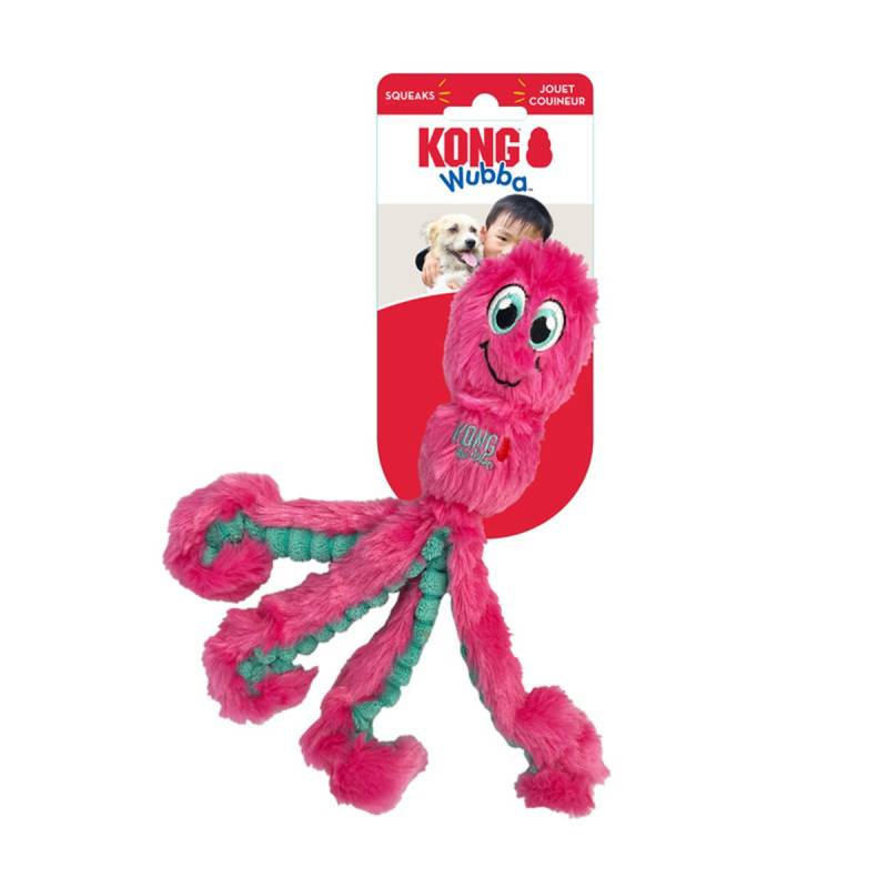 KONG Wubba Oktopus Hundespielzeug S von Kong