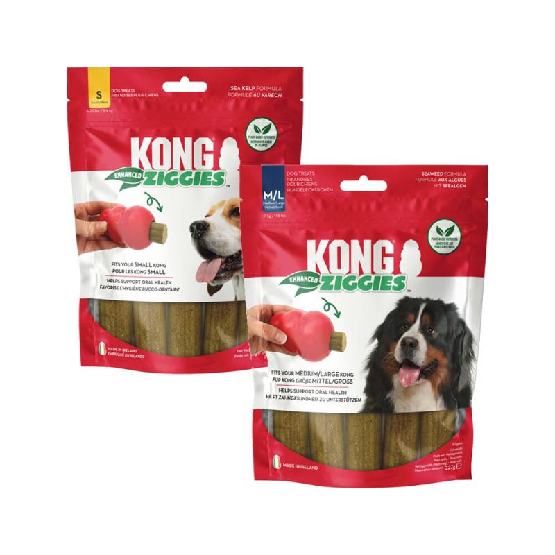 KONG Ziggies Enhanced - S - 12 Stück von Kong
