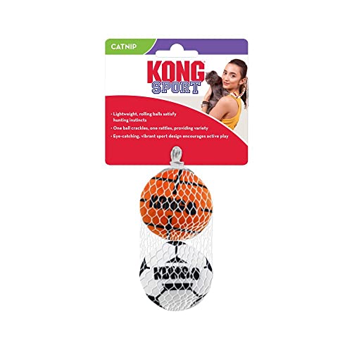 Kong Cat sport balls met catnip assorti Kong Cat sport balls met catnip assorti von KONG