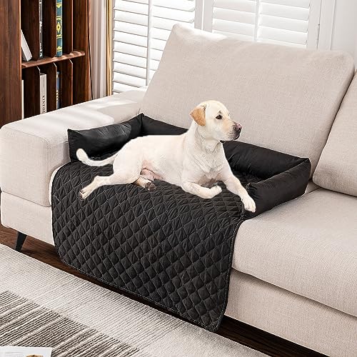 Kongdson Hunde- und Katzenbettmatte für Schlafsofa, weiches Haustierbett, Kissen, rutschfest, waschbar, Hundematte, beruhigendes Pad, bequem, für große und kleine Haustiere, pflegeleicht (75 x 75 cm, von Kongdson