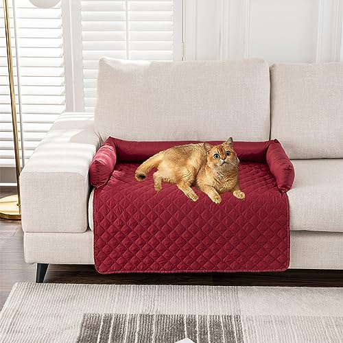 Kongdson Katzen- und Hundebett, wasserdicht, rutschfest, beruhigende Polsterung, Schlafsofa, Haustierkissen für große, kleine, mittelgroße Hunde, weiches Haustier, Katzen, Hunde, Schlafmatte (75 x 75 Kongdson Katzen- und Hundebett, wasserdicht, rutschfest, beruhigende Polsterung, Schlafsofa, Haustierkissen für große, kleine, mittelgroße Hunde, weiches Haustier, Katzen, Hunde, Schlafmatte (75 x 75 von Kongdson