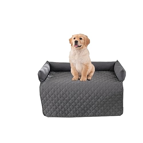 Kongdson Wasserdichtes Haustierkissen für Hunde und Katzen, rutschfeste, weiche Katzen-/Hundematte, waschbar, Beruhigungspad, Haustier-Sofa, Bettbezug, Schutz, Haustierschlafmatte (75 x 75 cm, von Kongdson