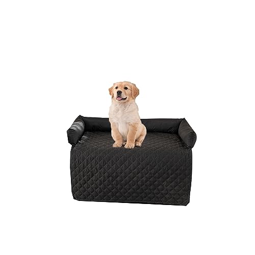 Kongdson Wasserdichtes Haustierkissen für Hunde und Katzen, rutschfeste, weiche Katzen-Hundematte, waschbar, Beruhigungspad, Haustier-Sofa, Bettbezug, Schutz, Haustierschlafmatte (75 x 75 cm, Schwarz) Kongdson Wasserdichtes Haustierkissen für Hunde und Katzen, rutschfeste, weiche Katzen-Hundematte, waschbar, Beruhigungspad, Haustier-Sofa, Bettbezug, Schutz, Haustierschlafmatte (75 x 75 cm, Schwarz) von Kongdson