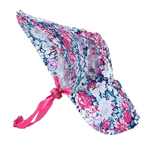 Blumenmütze für Hunde, Katzen-Sommermütze | Sommer-Haustiervisier,Atmungsaktive Sonnenschutzmütze, floraler Hunde-Baseballhut, Verstellbarer Hunde-Outdoor-Sport-Sonnenhut für Hunde und Welpen Blumenmütze für Hunde, Katzen-Sommermütze | Sommer-Haustiervisier,Atmungsaktive Sonnenschutzmütze, floraler Hunde-Baseballhut, Verstellbarer Hunde-Outdoor-Sport-Sonnenhut für Hunde und Welpen von Kongou
