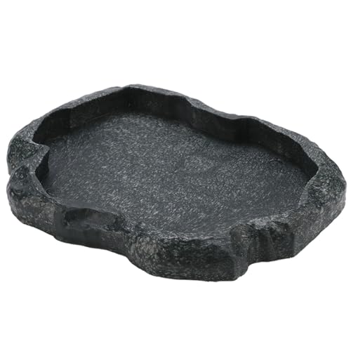 KooingTech Schildkröten Wasserschale, Reptilien Wasser Tablett, 18x14x2cm Reptilien Wasserschale Haustierfutterschale für Schildkröte Eidechse KooingTech Schildkröten Wasserschale, Reptilien Wasser Tablett, 18x14x2cm Reptilien Wasserschale Haustierfutterschale für Schildkröte Eidechse von KooingTech