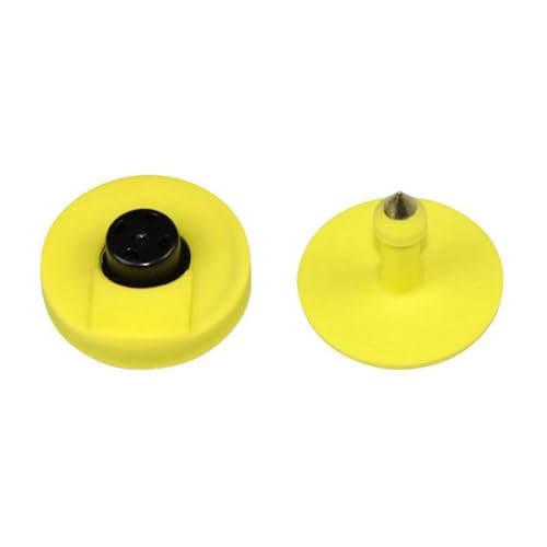 Koolenry 100pcs Animal Tracking RFID-Ohr-Tag UHF Elektronische Tag 860-960MHz für Schweinsschafziegen Rinder A Koolenry 100pcs Animal Tracking RFID-Ohr-Tag UHF Elektronische Tag 860-960MHz für Schweinsschafziegen Rinder A von Koolenry