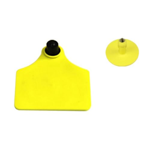 Koolenry 100pcs UHF Electronic Ohr Tag RFID Animal Tag 860-960MHz für Schweine Schafziegenziegen Rinder Tracking B Koolenry 100pcs UHF Electronic Ohr Tag RFID Animal Tag 860-960MHz für Schweine Schafziegenziegen Rinder Tracking B von Koolenry