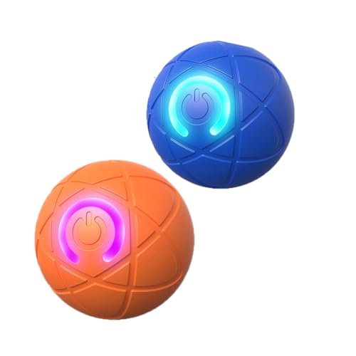 Koolenry 2 Stück Shaky Ball-Spielzeuge für Hunde, Vibrierende Hundebälle, Per USB Wiederaufladbarer, Automatisch Beweglicher Spielzeugball für Hunde und Katzen Koolenry 2 Stück Shaky Ball-Spielzeuge für Hunde, Vibrierende Hundebälle, Per USB Wiederaufladbarer, Automatisch Beweglicher Spielzeugball für Hunde und Katzen von Koolenry