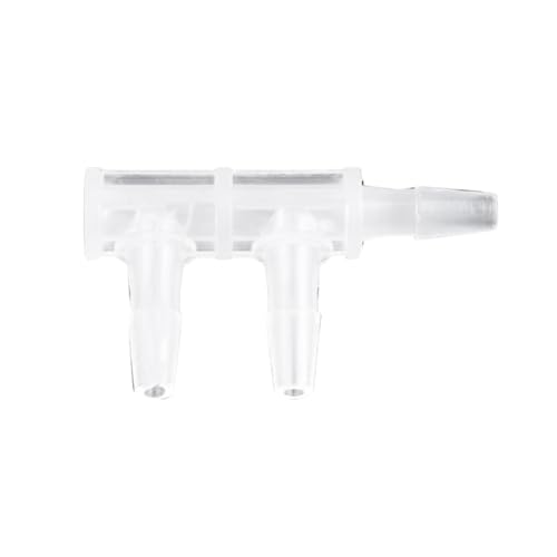 Koolenry 30 Stück F-Typ Dreiwegeverbinder PP Seite 2,4 mm Wasserrohrverbindung Aquarium Fischtank Pagode Wasserabscheider Koolenry 30 Stück F-Typ Dreiwegeverbinder PP Seite 2,4 mm Wasserrohrverbindung Aquarium Fischtank Pagode Wasserabscheider von Koolenry