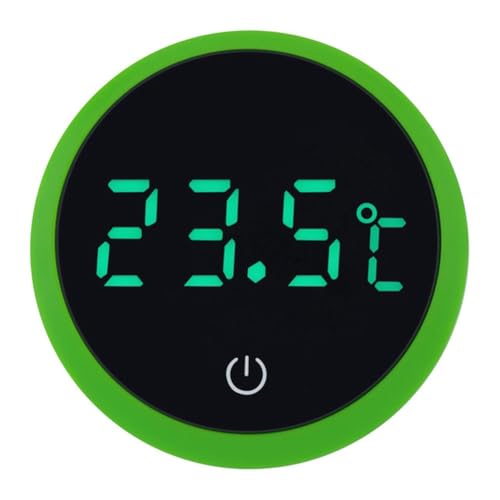 Koolenry Aquarium-Thermometer mit LED-Anzeige, Aquarium-Wasserthermometer, Fischbehälterthermometer Koolenry Aquarium-Thermometer mit LED-Anzeige, Aquarium-Wasserthermometer, Fischbehälterthermometer von Koolenry