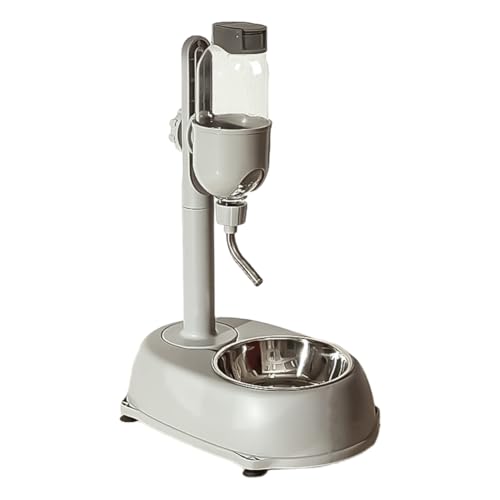 Koolenry Automatischer Futterspender für Haustiere, Kippsicher, Hundenapf, Trinkwasserflasche, Futterspender, Hängender Wasserkocher, Katzenfutterbehälter, Haustierbedarf A von Koolenry