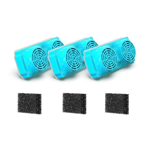 Koolenry Drahtloser Katzenbrunnen für 108 Unzen/3,2 L Ersatzfilter Katzenwasserbrunnen -Filter für Edelstahl Pet Fountain 3+3 Koolenry Drahtloser Katzenbrunnen für 108 Unzen/3,2 L Ersatzfilter Katzenwasserbrunnen -Filter für Edelstahl Pet Fountain 3+3 von Koolenry