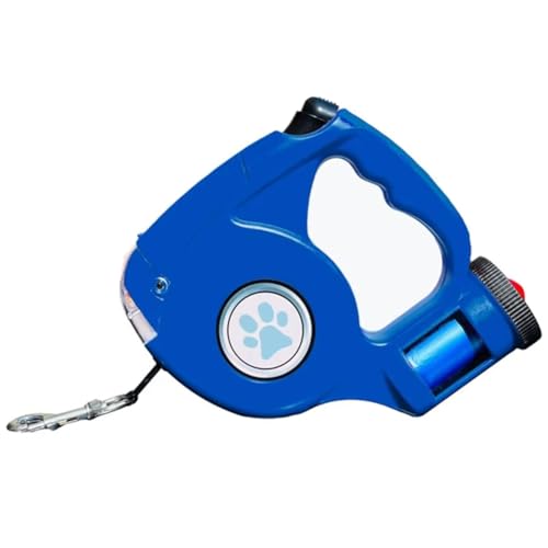 Koolenry Haustier -Leine Taschenlampe Haustier Leine Hunde Blei Tier Outdoor Walking Supplies Blau Koolenry Haustier -Leine Taschenlampe Haustier Leine Hunde Blei Tier Outdoor Walking Supplies Blau von Koolenry