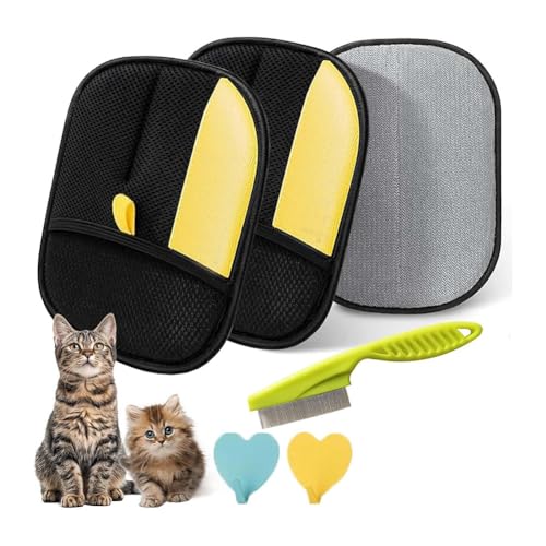 Koolenry Haustierhaarentfernerhandschuh Statische Entfernung Handschuhe für Couch, Möbel, Autositz für Couch, Kleidung, Auto, Bett, Möbel Koolenry Haustierhaarentfernerhandschuh Statische Entfernung Handschuhe für Couch, Möbel, Autositz für Couch, Kleidung, Auto, Bett, Möbel von Koolenry