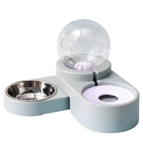 Koolenry Pet Cat Dog Automatic Feeder 1,8 -L -Lebensmittelbehälter Wasserspender Trinkschale Blau Set Blau Koolenry Pet Cat Dog Automatic Feeder 1,8 -L -Lebensmittelbehälter Wasserspender Trinkschale Blau Set Blau von Koolenry