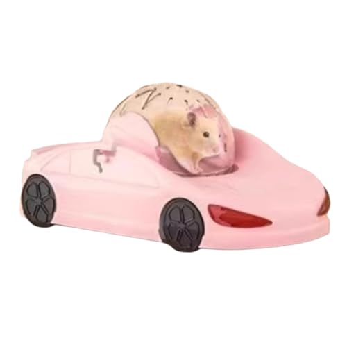 Koolenry Stille Fitnessradspielzeugfahrzeug für Kleine Haustiere, Hamsterbugel Lustiger Transparenter Ball, Abnehmbares Transparentes Rosa Koolenry Stille Fitnessradspielzeugfahrzeug für Kleine Haustiere, Hamsterbugel Lustiger Transparenter Ball, Abnehmbares Transparentes Rosa von Koolenry